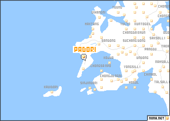 map of P\