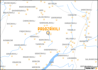 map of Padozai Kili