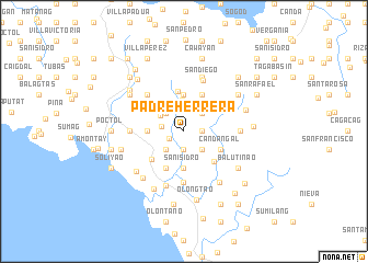 map of Padre Herrera