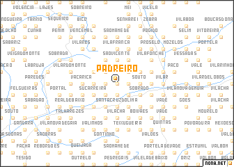 map of Padreiro