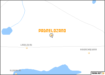 map of Padre Lozano