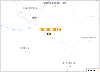 map of Padre Pinto