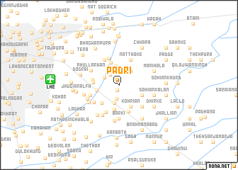 map of Padri