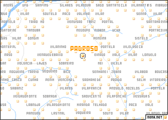 map of Padroso