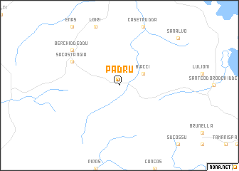 map of Padru