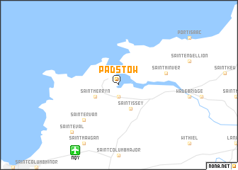 map of Padstow