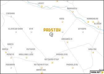 map of Padstow