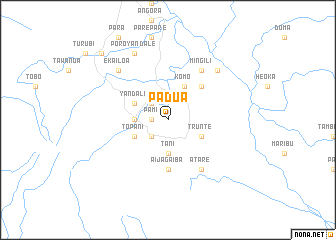 map of Padua