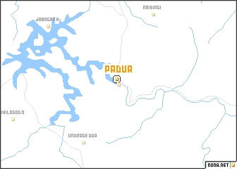 map of Pādua