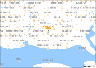 map of Padua