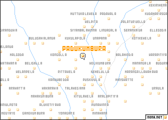 map of Padukumbura