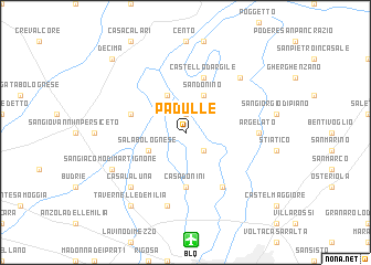 map of Padulle