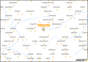 map of Pá Dưng