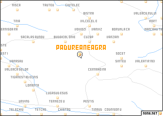 map of Pădurea Neagră