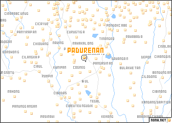 map of Padurenan