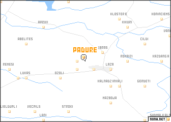 map of Padure