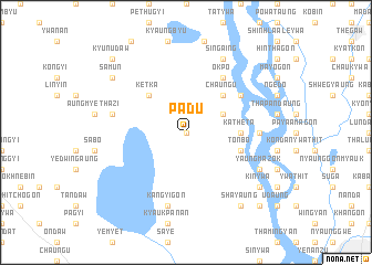 map of Padu