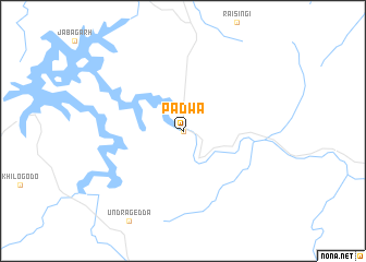 map of Padwa