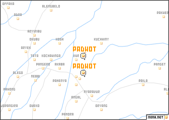 map of Padwot