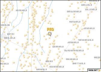 map of Pad