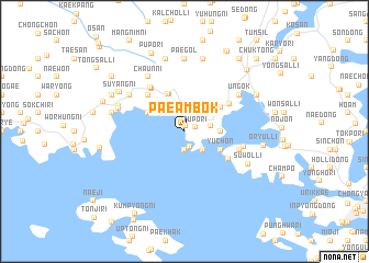 map of Paeambok