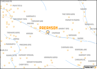 map of Paeamsŏm