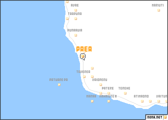 map of Paea