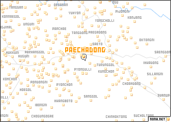 map of Paech\