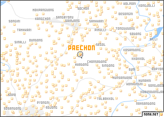 map of Paech\