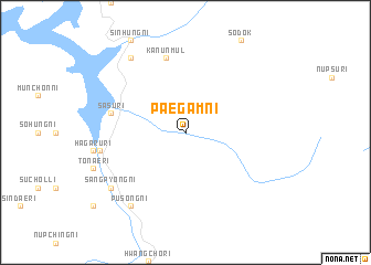 map of Paegam-ni