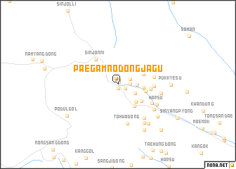 map of Paegam-nodongjagu