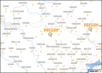 map of Paegam