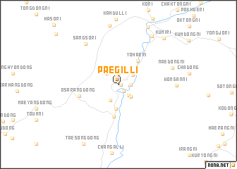 map of Paegil-li