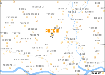 map of Paegin