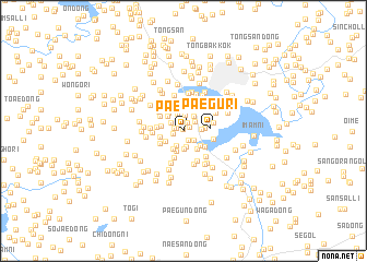 map of Paegu-ri