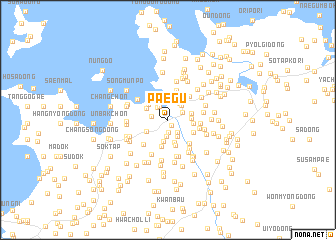 map of Paegu