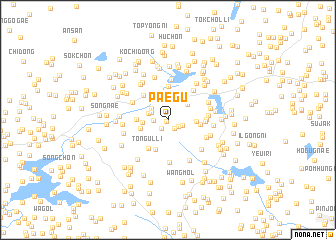 map of Paegu