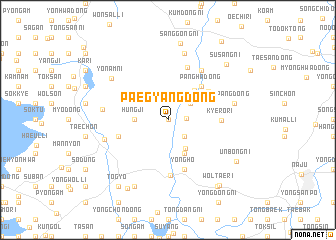 map of Paegyang-dong
