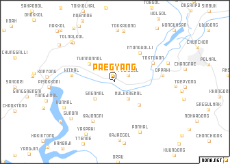 map of Paegyang