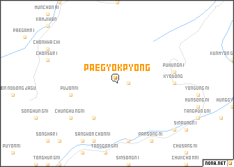 map of Paegyŏkp\