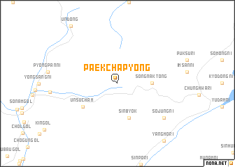 map of Paekchap\