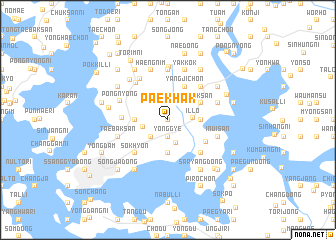 map of Paekhak