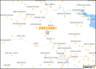 map of Paekha-ri
