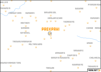 map of Paekpawi