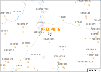 map of Paekpong