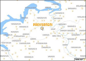 map of Paeksang-ni