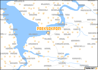 map of Paeksŏkp\