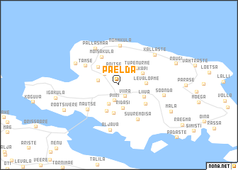 map of Päelda
