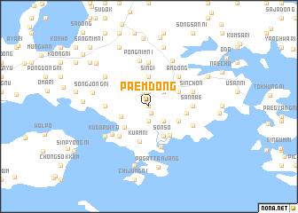 map of Paem-dong