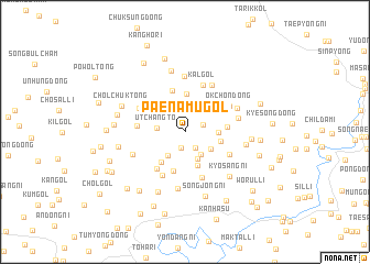 map of Paenamu-gol